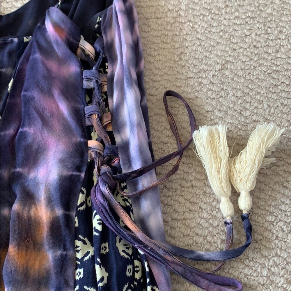 Sundress With Mixed Patterns! Never Worn - image 3